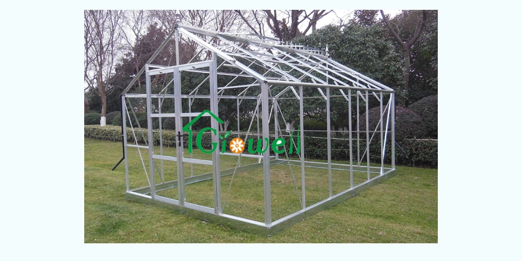 Growell 4mm Economic Wake-in Garden Hobby Greenhouse (SG6) Polycarbonate Panel