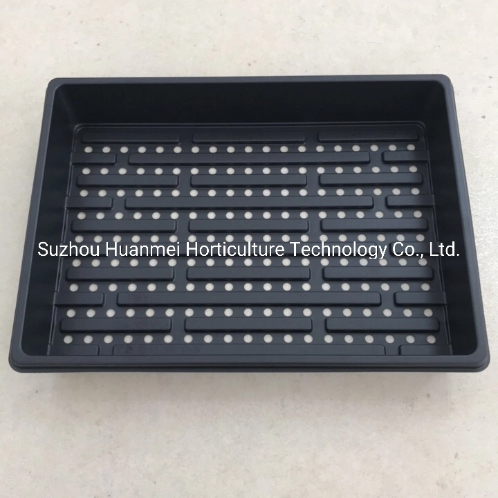 1115 Trays with Holes, for Propagation Seed Starter, Plant Germination, Strong Seedling Flat, Fodder, Microgreens